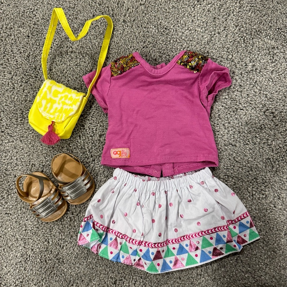 (Continued) American Girl & My Generation clothes & accessories included.